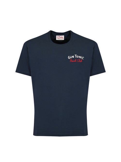 T-shirt Portland in cotone con ricamo Gin Tonic Social Club Mc2 Saint Barth | PRL000200314L